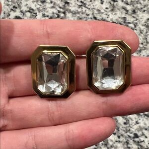 J crew Elegant Gold Earrings